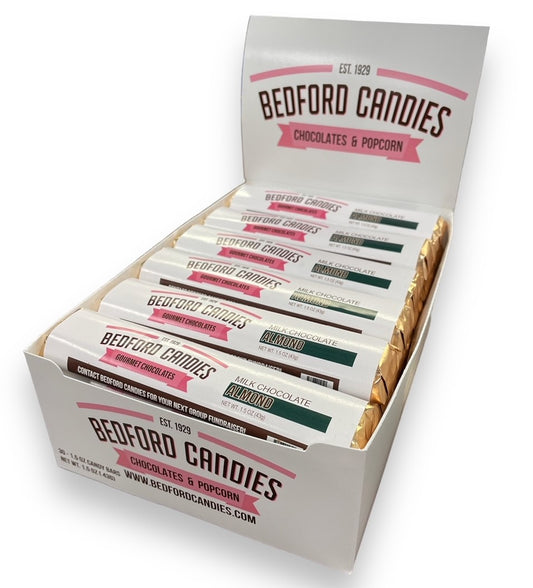 CANDY BARS - ALMOND (30 BAR CASE)