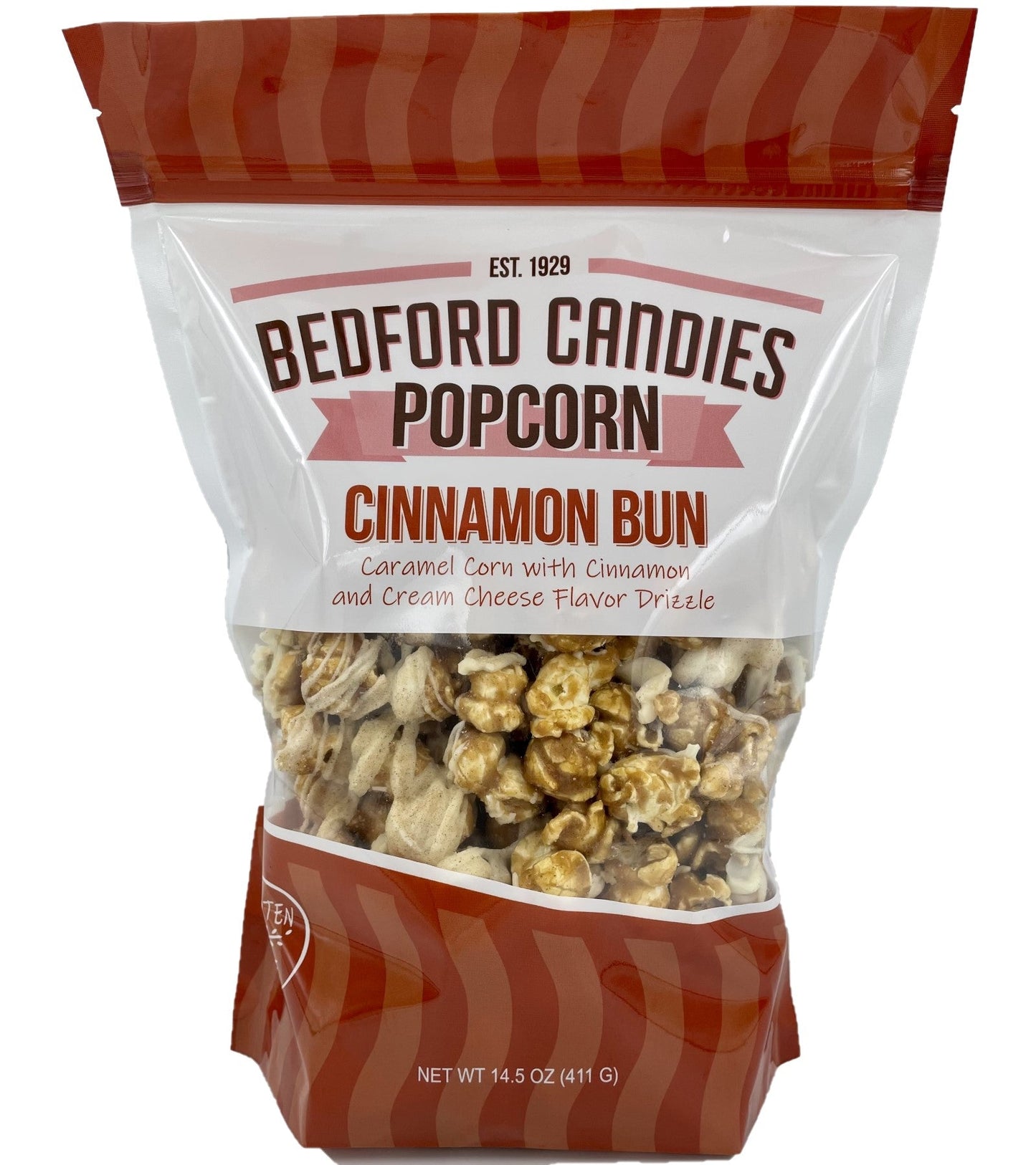 Cinnamon Bun Gourmet Popcorn - 4/Case