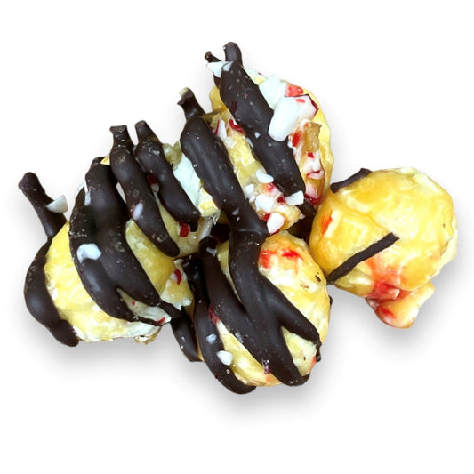 Peppermint Crunch Gourmet Popcorn - 4/Case