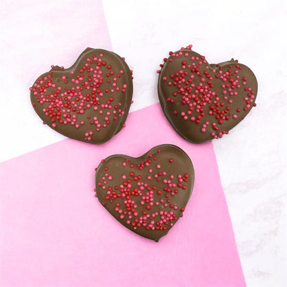 Valentine Peanut Butter Meltie Hearts (3 Pack Small) - 5/Case