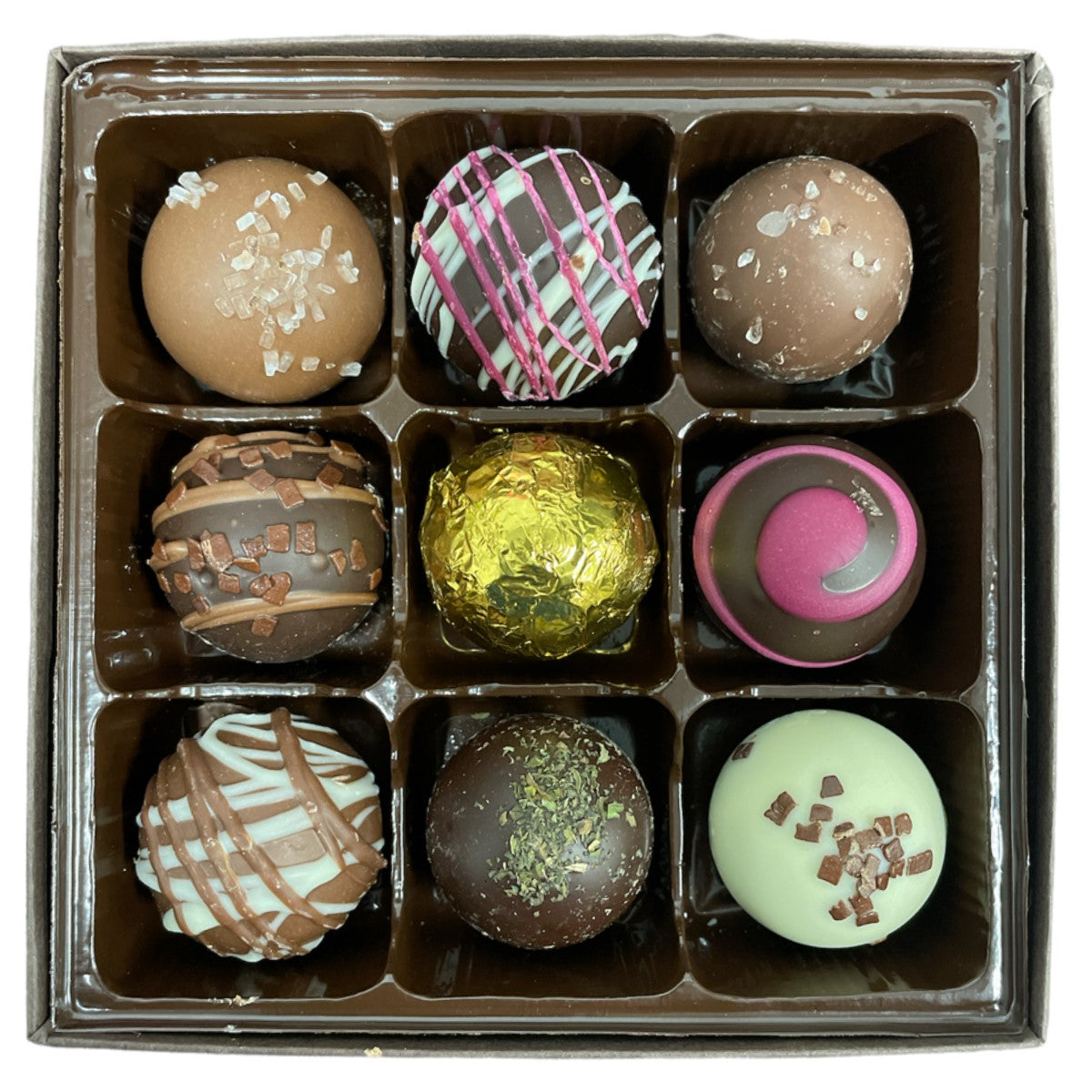 GIFT BOX - TRUFFLE ASSORTMENT - 9 COUNT