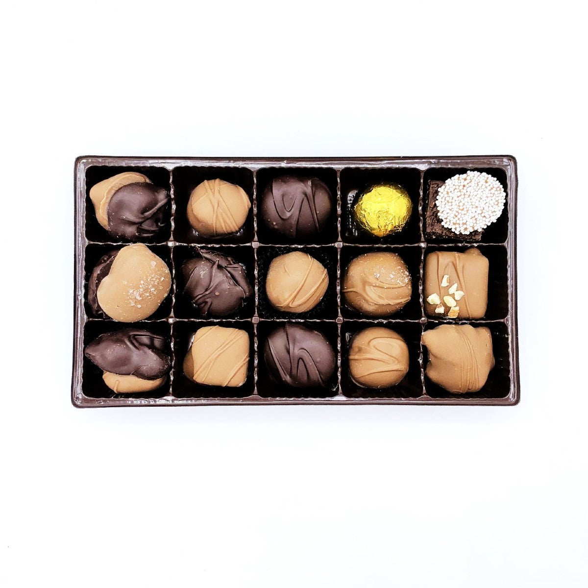 Assorted Milk and Dark Chocolate Gift Box