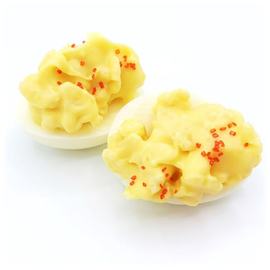 White Chocolate Deviled Eggs