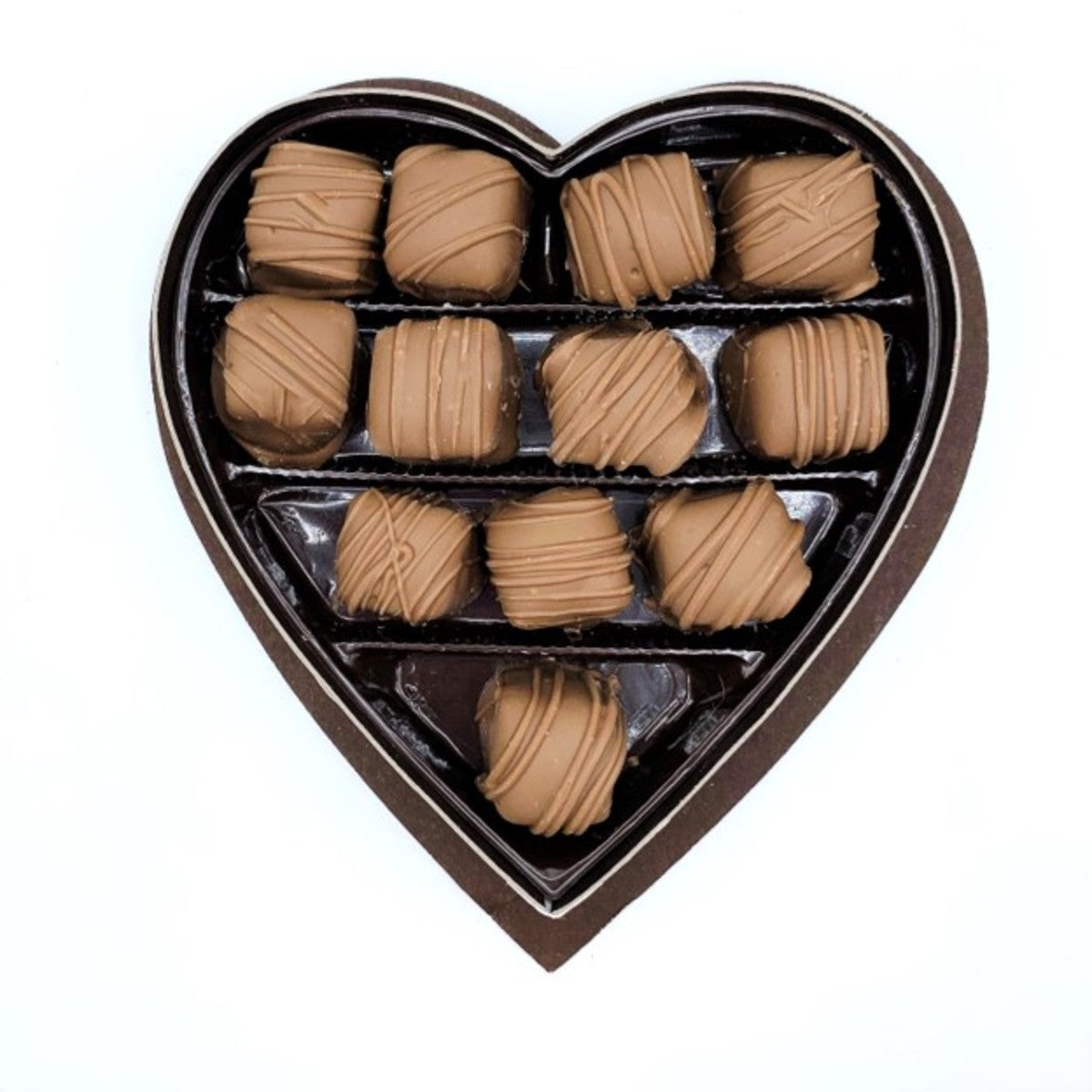 Heart Box - Peanut Butter Melties 8oz - 4/Case